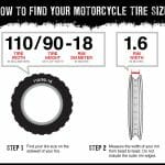 motorcycle tire size info