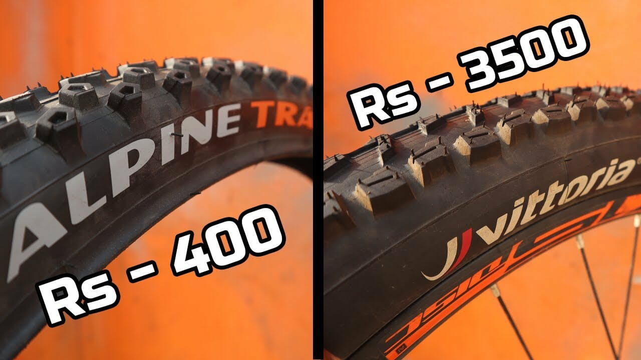 What is the cost of a cycle tyre